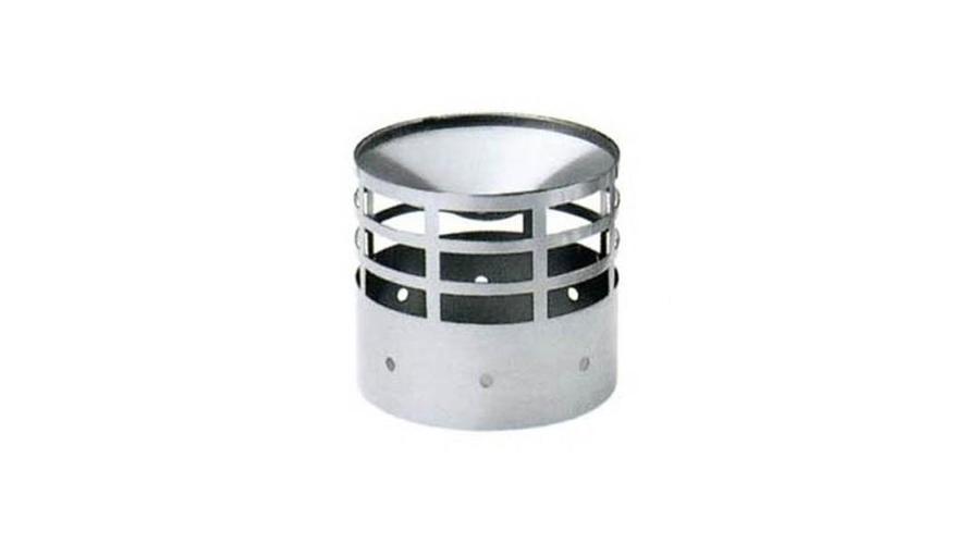 Ariston Madárvédő idom, Ø80 mm, (INOX)