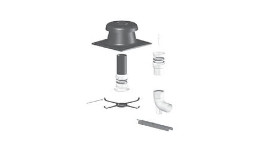 Tricox PPs flexibilis készlet, Ø 110 mm