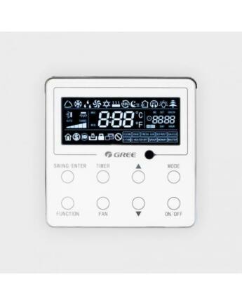 Gree XE70-17/E(M) digitális fali vezérlő kazettás parapetes és magasoldalfali fan-coil-okhoz