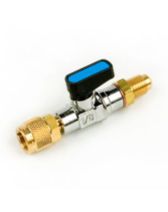 REFCO CA-1/4"SAE-1/2"-20UNF-B Golyóscsap Kék