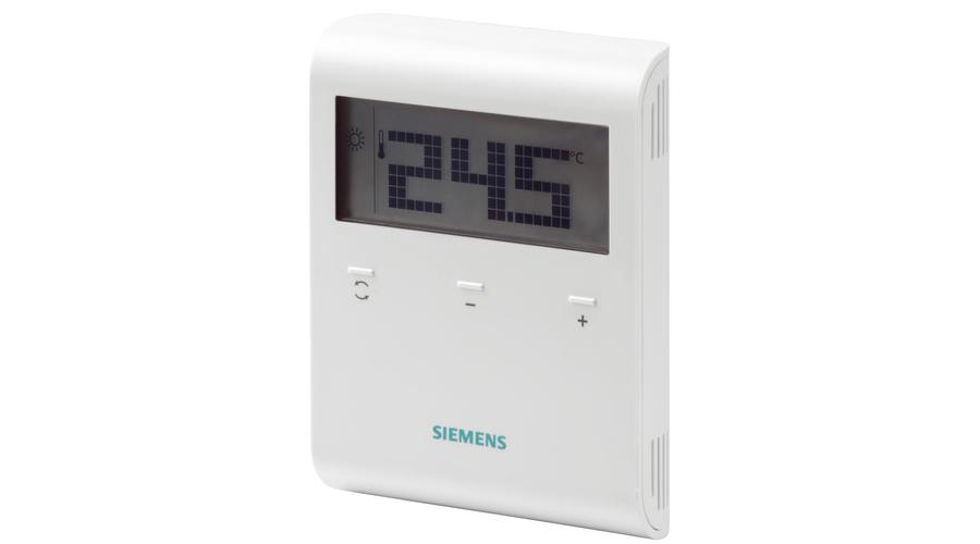 Siemens RDD100.1RF Szobatermosztát vezeték nélküli kivitel ( csak adó egység )
