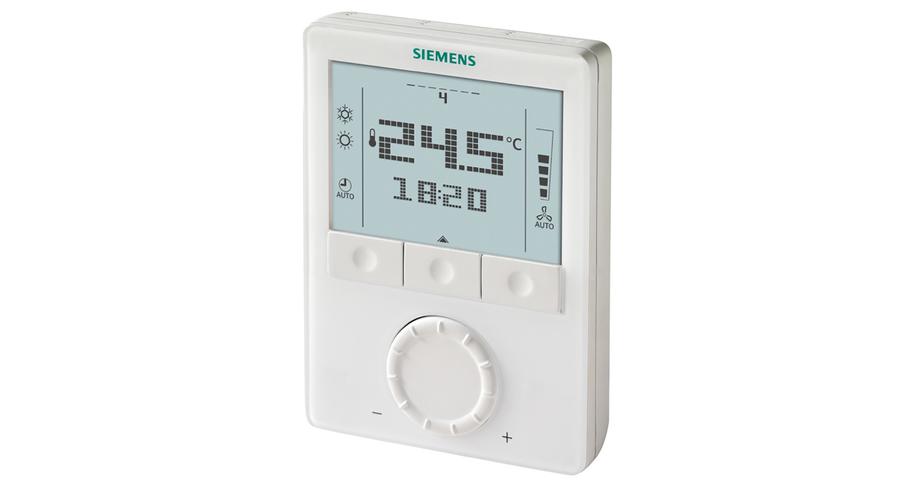 Siemens RDG100T fan-coil helyiség termosztát