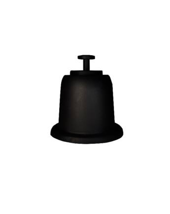 Klímatartó Láb Rezgéscsillapító Gumibakkal (fehér 325 kg-ig) 100mm 9898-045-08