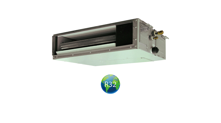 Fujitsu ARXG09KSLAP multi inverter légcsatornázható beltéri egység 2,5 kw