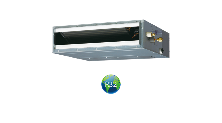 Fujitsu ARXG09KLLAP multi inverter légcsatornázható beltéri egység 2,5 kw