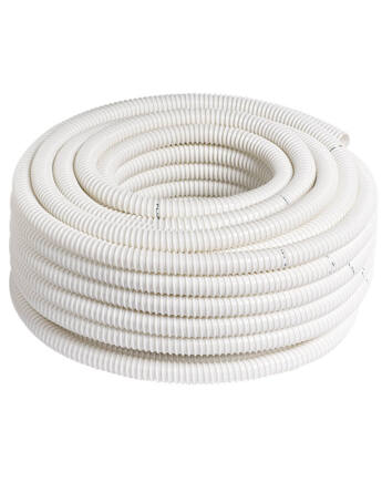 Spirál cső PVC 30fm/tekercs (fehér) 20 mm