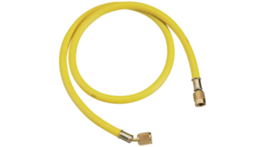 REFCO CL-12-Y Töltőcső 1/4" SAE 12"/30cm sárga
