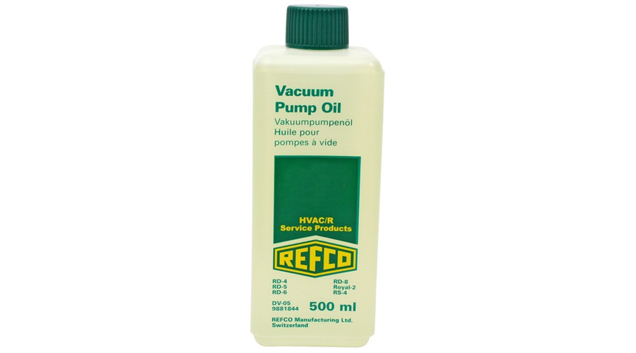 REFCO DV-05 Ásványolaj vákuumszivattyúkhoz (RD-4/6/8) 1/2 liter