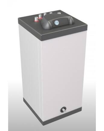 ELEKTROMET WGJ-SQ 150 SZÖGLETES ÁLLÓ INDIREKT FŰTÉSŰ ZOMÁNCOZOTT MELEGVÍZTÁROLÓ