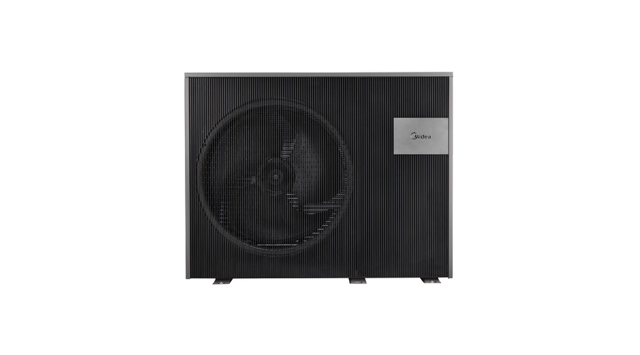 Midea MHC-V10WD2RN7-BER90 Nature monoblokkos M-Thermal hőszivattyú (R290, 10 kW, 3 fázis, fűtőbetét 9 kW, fekete)