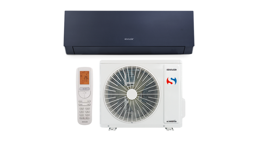 Sinclair Marvin SIH-09BIMN/SOH-09BIM oldalfali split klíma csomag 2,7 kW (tengerészkék)