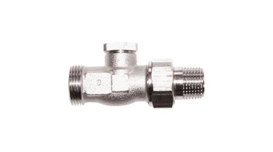 Herz 1/2" egyenes visszatérő radiátorszelep (1/2"-1/2")