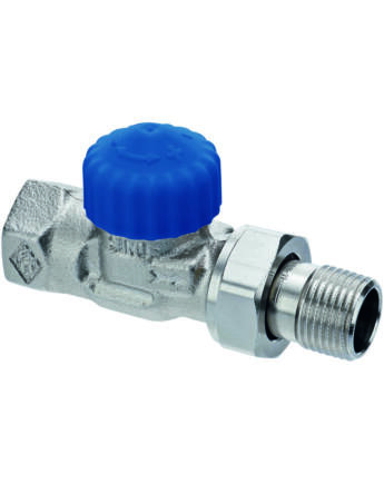 Heimeier kisellenállású termosztatikus szelep DN15(1/2") egyenes