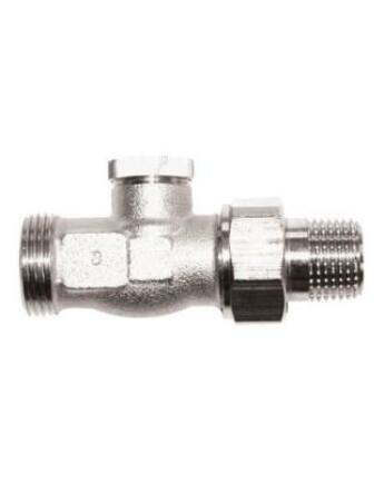 Herz 1/2" egyenes visszatérő radiátorszelep (1/2"-1/2")