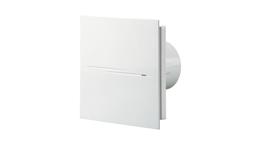 Vents 100 Quiet Style Energiatakarékos Alacsony Zajszintű Ventilátor Zárt Előlappal