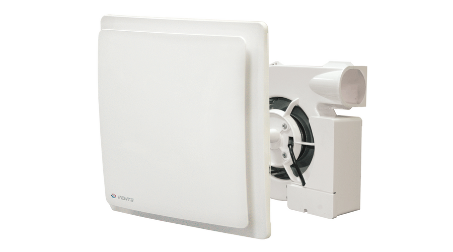 Vents VNV-1A Egycsöves Szellőzőrendszerbe Építhető Falba Süllyeszthető Ventilátor