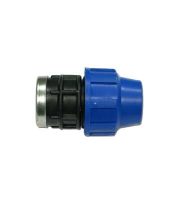 KPE csatakozó műanyag BM 25-1/2"