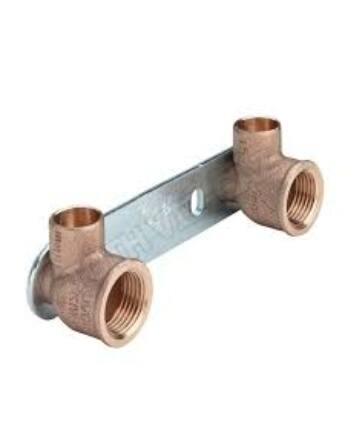Réz forrasztható szerelt falikorong 15-1/2"-100mm