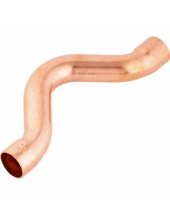 Réz kerülő idom BB 22mm
