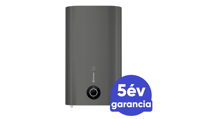 THERMEX Seano Smart 80 - elektromos vízmelegítő extra lapos kivitelben (1,8 kW / antracit)