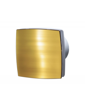 Vents 100 LDATL Zárt előlappal szerelt dekor ventilátor (arany) Időkapcsolóval és Golyóscsapággyal