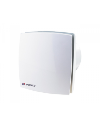 Vents 125 LDTH Zárt előlappal szerelt dekor ventilátor (fehér) Páraérzékelővel és Időkapcsolóval