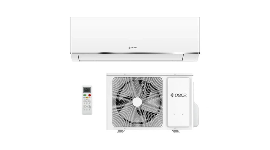 [AS35QUA1/1U35QUA1] Nord QUANTUM AS35QUA1/1U35QUA1 oldalfali split klíma csomag 3,6 kW