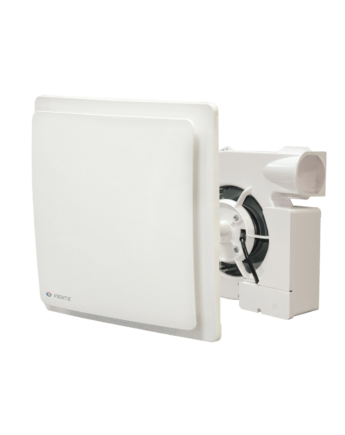 Vents VNV-1D Egycsöves Szellőzőrendszerbe Építhető Falba Süllyeszthető Ventilátor