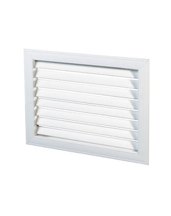 Vents NUN 200x200 Ipari Szellőzőrács Műanyag Keret és Lamellák