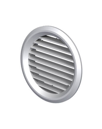 Vents MV 150 bV Kerek Szellőzőrács Rovarvédő Háló Nélkül Fehér