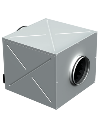 Vents KSD 4E 315s Hangszigetelt Csatornaventilátor Horganyzott Acélházban Erősebb Motorral