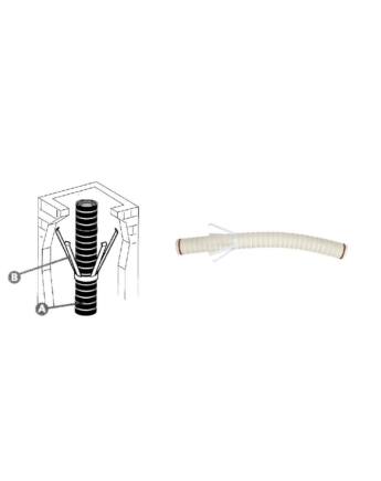 Immergas Ø 80 mm-es flexibilis béléscső készlet