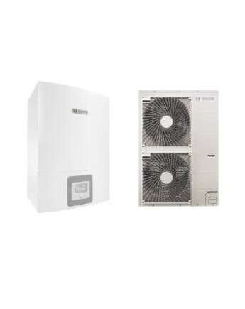 Bosch Compress 3000 AWBS - ODU 11S Levegő-víz hőszivattyú beépített 9 kW-os fűtőpatronnal