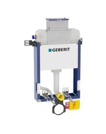 Geberit alacsony (98cm) Kombifix WC szerelőelem fali WC részére, Kappa öblítőtartállyal
