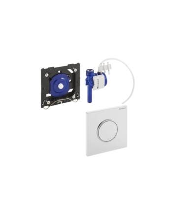 Geberit Sigma10 pneumatikus vizelde vezérlés (fényes króm / matt króm / fényes króm)