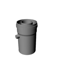 [PP60/100KA200] Ricom Gas PPS/Alu 60/100-as Kondenzátum leválasztó idom