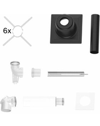 [7738112544] Bosch FC-Set80-C93x Függőleges elvezető készlet