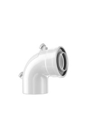 [7738112637] Bosch FC-CER60-87 Koncentrikus könyök 87°-os, O60/100 mm, tisztítónyílással