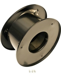 [3318031] Ariston Fekete tetőátvezető idom, Ø80 mm