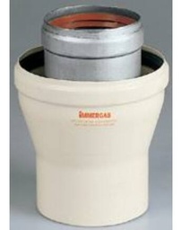 [3.010957] Immergas Ø 60/100 – 80/125 mm-es, bővítő adapter