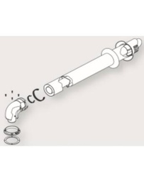 [1099903870] Biasi vízszintes készlet 60/100 800mm