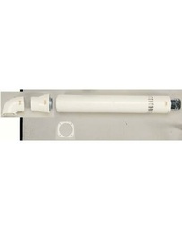 [3.010526] Immergas Ø 80/125 mm-es, koaxiális vízszintes készlet