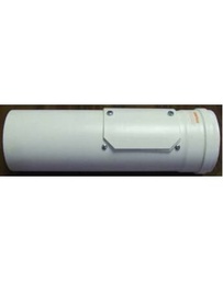 [3.014418] Immergas Ø 60/100 mm-es, egyenes idom nyitható vizsgáló nyílással