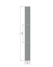 [FCS208] Tricox PP flexibilis cső, Ø80 mm, 80 fm-es tekercsben