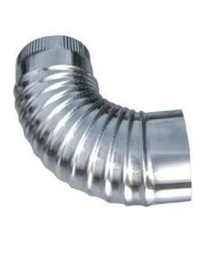 [ALkö11090] Alu Füstcső könyök 110 mm 90°