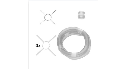 [7738112689] Bosch 80 flexibilis készlet (15m cső, 3db távtartó, indító-, végidom, bilincs)