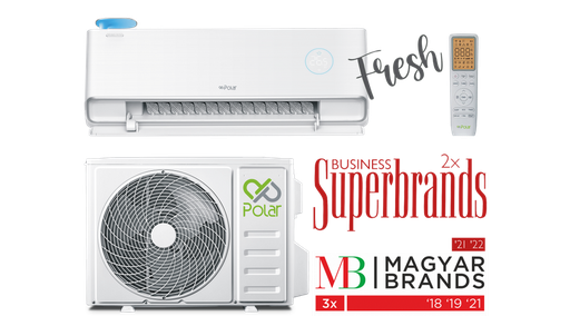 Polar Fresh SIEH0025SDF/SO1H0025SDF oldalfali split klíma csomag 2,5 kW