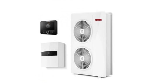 ARISTON NIMBUS PLUS 150 M-T NET R32 (3301853) MONOBLOKKOS 15KW HŐSZIVATTYÚ, 3 FÁZISÚ, 6KW-OS FŰTŐPATRONNAL, FALI BELTÉRI EGYSÉGGEL