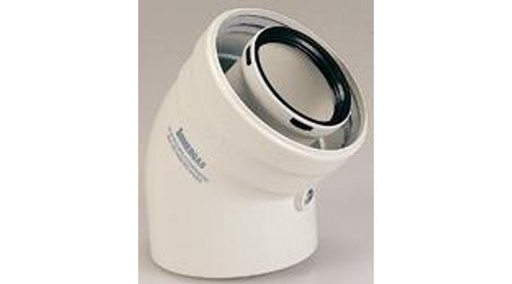 [3.015248] Immergas Ø 80/125 mm-es, 45°-os ív
