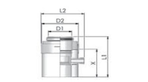[PAKL60C] Tricox PPs/Alu kondenzátum leválasztó 80/125 mm